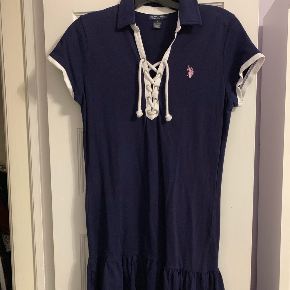 US polo assn lace up dress